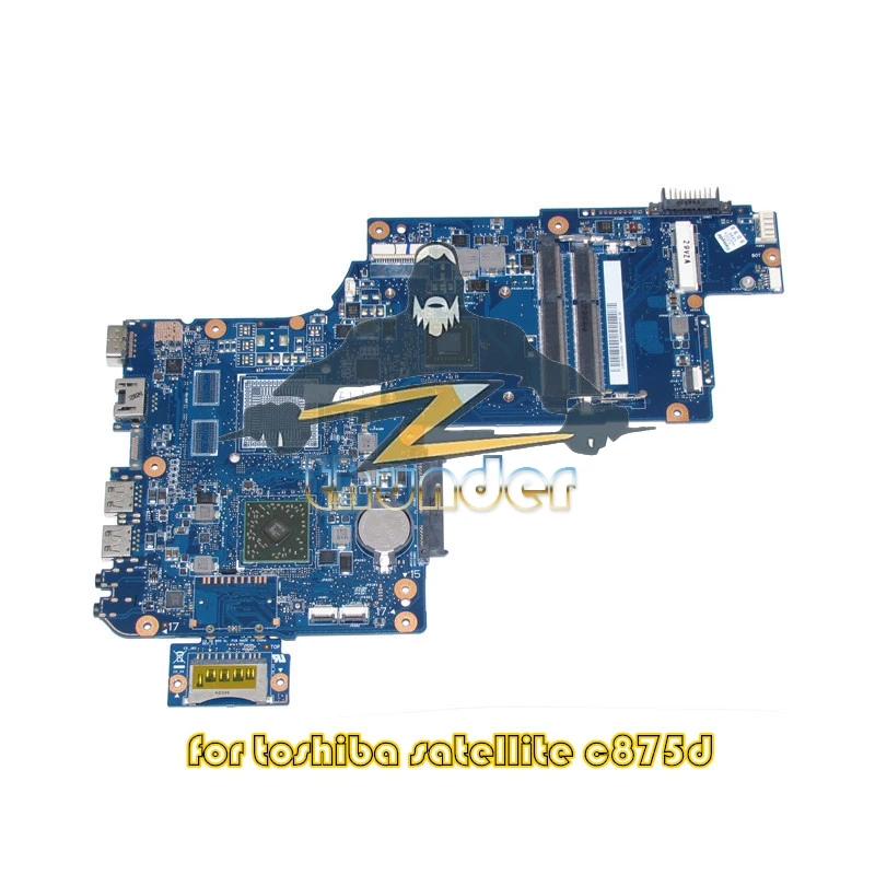 

H000043600 для toshiba Satellite C875 C875D материнская плата для ноутбука 17,3 дюйма EM1200 CPU DDR3