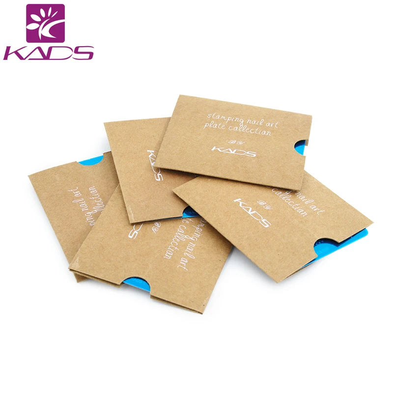 KADS 5 шт./компл. Красивый Цветок Дизайн Ногтей Штамп Шаблон Великолепная Кружева