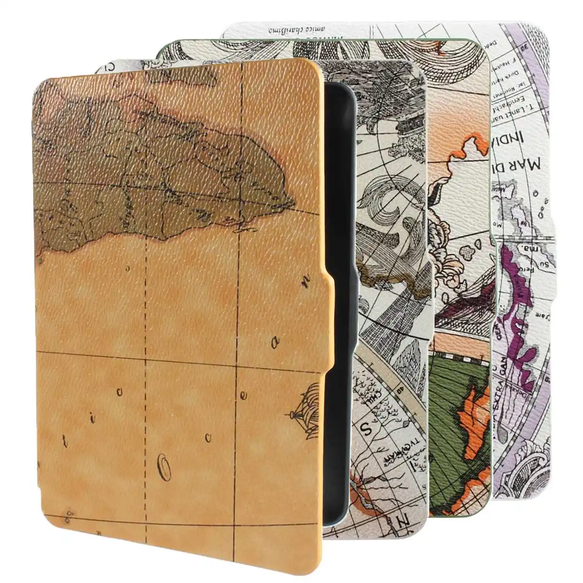 Ультратонкий кожаный чехол для Amazon kindle paperwhite 1 2 3 чехол для планшета kindle Paperwhite 2013 6th+ пленка+ стилус