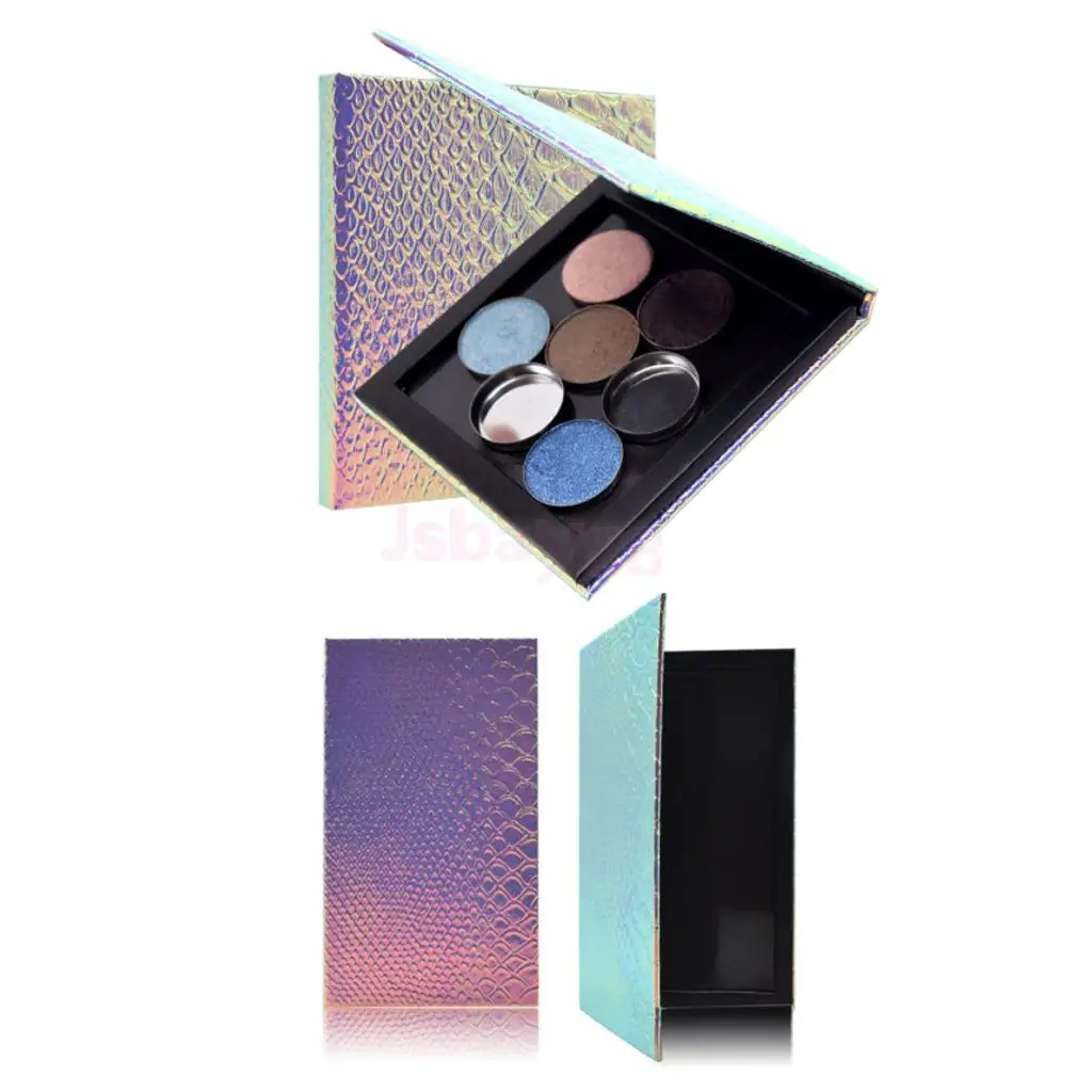 

DIY Travel Empty Magnetic Palette Container Case Box Eyeshadow Blush Powder Makeup Pans Tin Holder Case Organizer Large Small