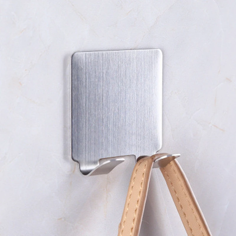 6 шт. 304 нержавеющая сталь ванная кухонная настенная вешалка крючок для халата