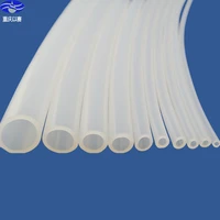 25mmx30mm food grade silicone rubber flexible tube water plumbing pipe hose about 3 meter per kg