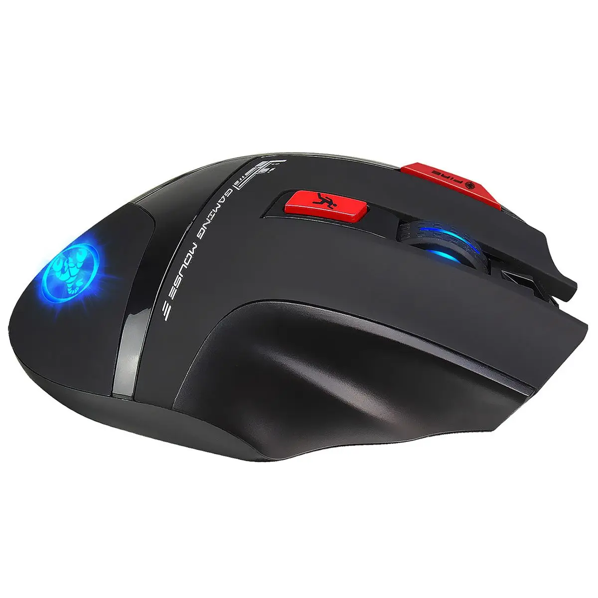 HXSJ T88 Новая беспроводная зарядная мышь игровая мышь цветной задний светильник может выключить светильник регулируемый дизайн 4800 точек/дюйм