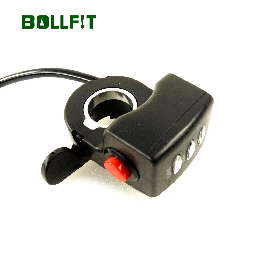 BOLLFIT Wuxing скоростная дроссельная заслонка 15DX Ebike большой 36 В 48 с индикатором заряда