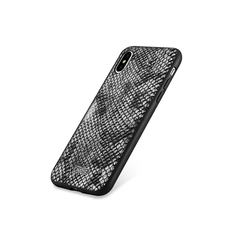 Xoomz для Apple IPhone х чехол змеиная кожа искусственная с покрытием ТПУ мобильный iPhone x