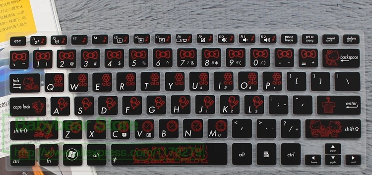 

Silicone Laptop Notebook Keyboard skin Protector for Asus X301 S300 S300C