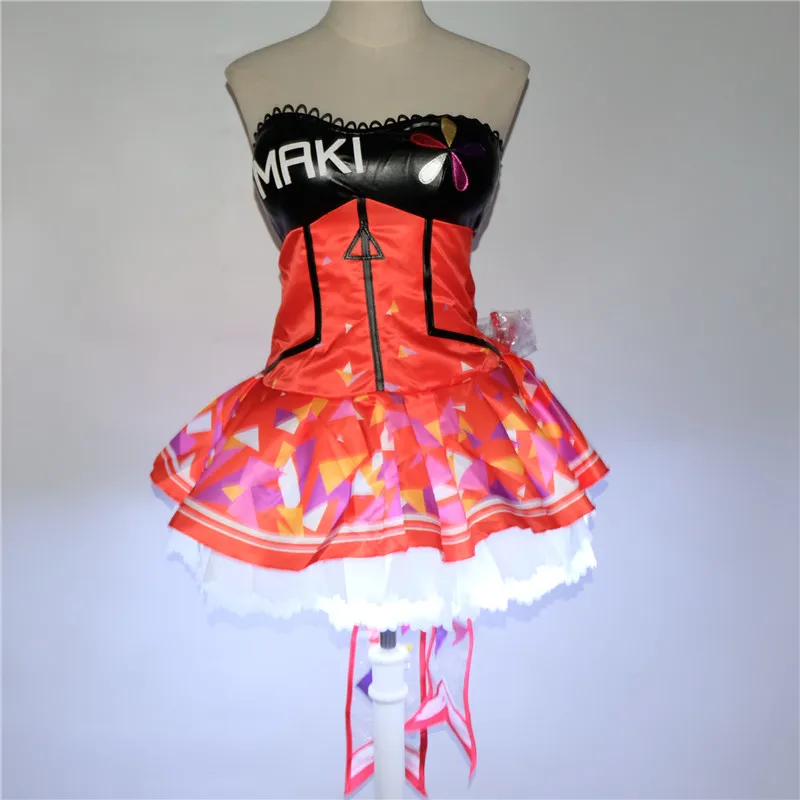 Lovelive Cyber Idolized LED Dress Love Live Game пробуждают всех членов униформы Maki Minami Kotori Косплей