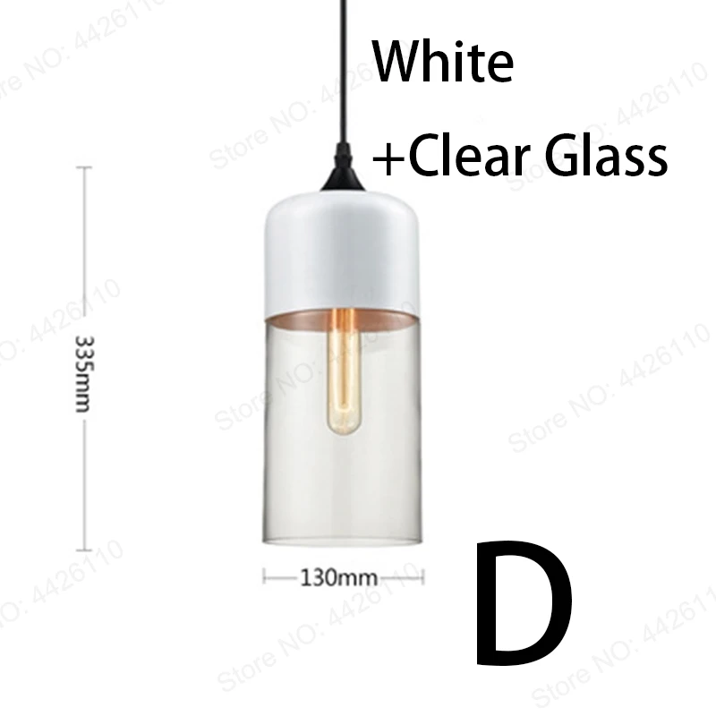C White and Clear BLUBBLE геометрический Nordic современный подвесной светильник Стекло светильники E27 E26 светодиодный подвесные светильники для Кухня Ресторан Бар подвесной светильник - Цвет корпуса: C White and Clear