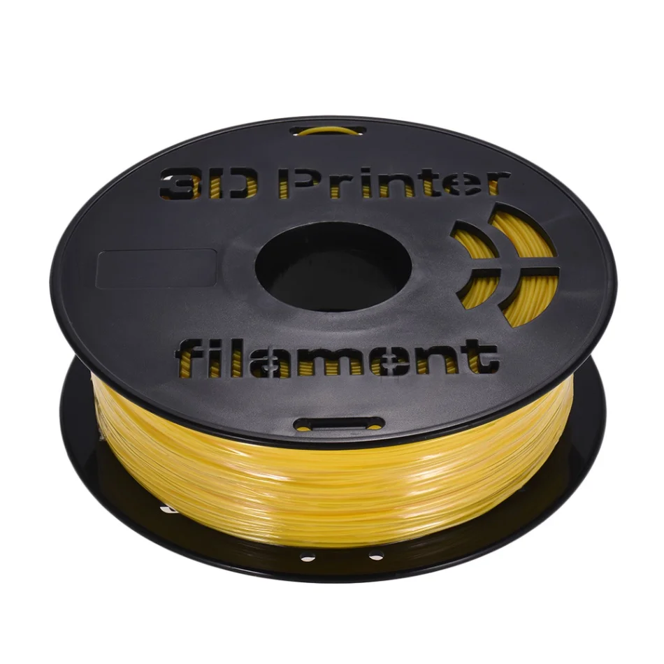 yellow 1 кг/катушка PLA диаметр нити 1,75 мм Материалы для 3D печати для 3D принтеров разные цвета на выбор - Цвет: yellow