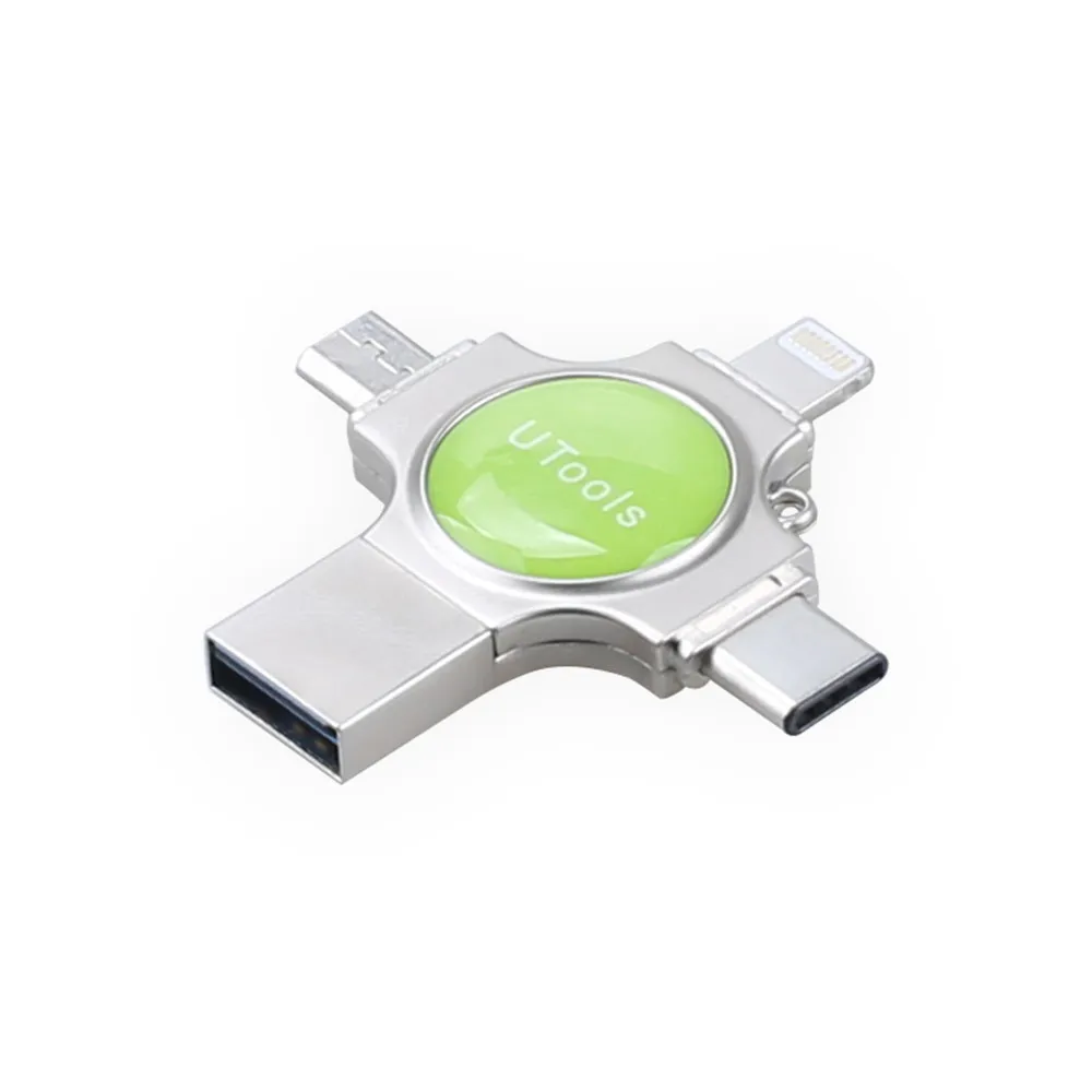 LL TRADER 5 шт. 64 Гб OTG флеш накопитель 4 в 1 USB флэш для iOS iPhone iPad Android type C 128g накопитель|USB