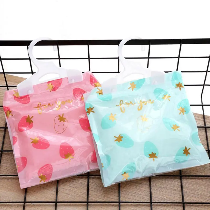 Cartoon Desiccant Packs Highly Moisture-proof Hanging Wardrobe Dehumidifier Wardrobe Moisture Absorption Bag Anti-mold Desiccant