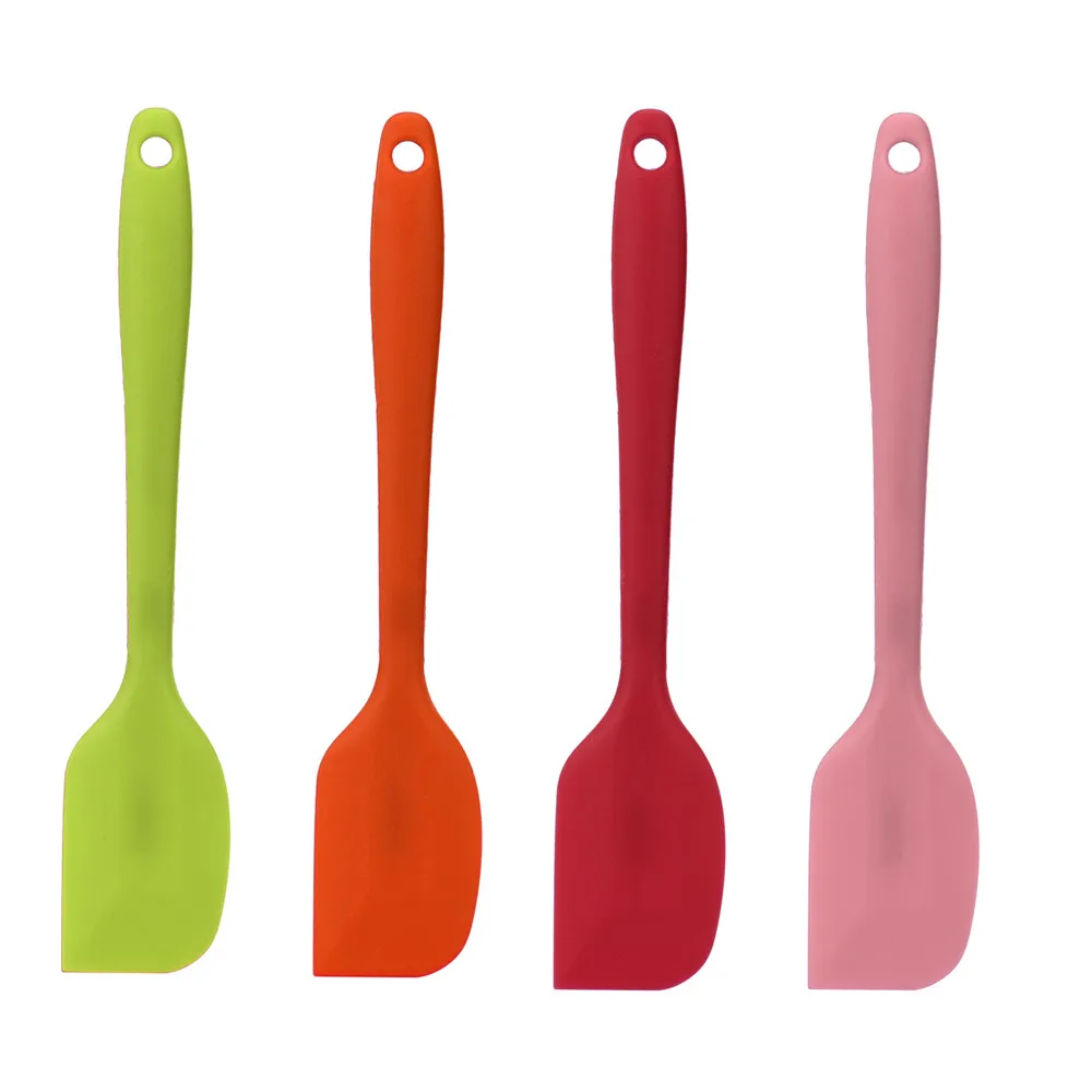 4 шт. термостойкие гибкий силиконовый Лопаточки торт шпатель выскабливание