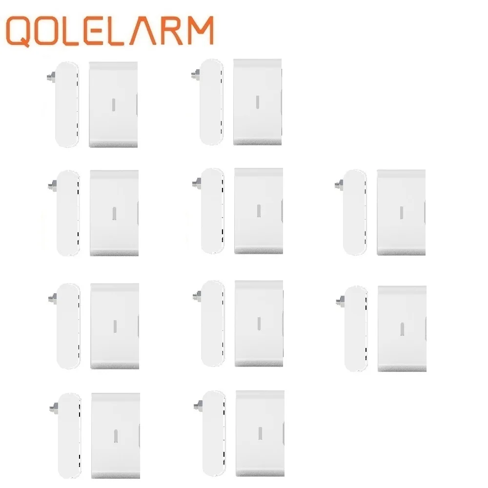 10pcs (no battery) QOLELARM 4/10 шт. каждой партии DIY Беспроводной пол переполнения детектор уровня воды 433 МГц обнаружения утечек датчик комплект домашней сигнализации - Цвет: 10pcs (no battery)