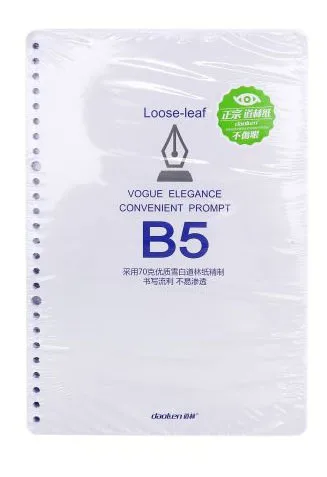 26 holes white blank 26 отверстий B5 крафт облицованная бумага B5 9 отверстий белая бумага спираль блокнот заправки проверить - Цвет: 26 holes white blank