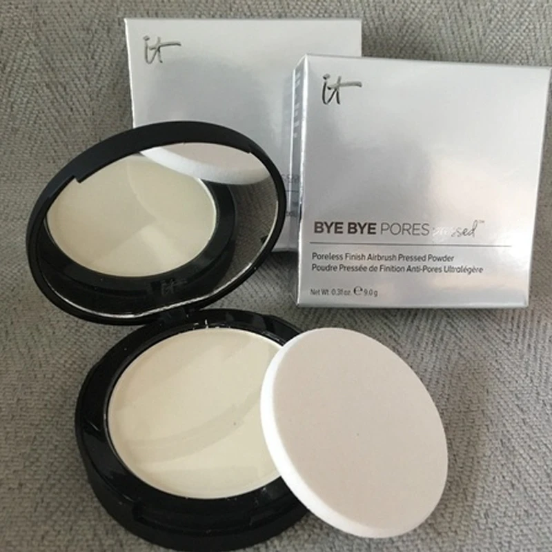 Косметическая пудра для жирной основы лица It прессованные полупрозрачные