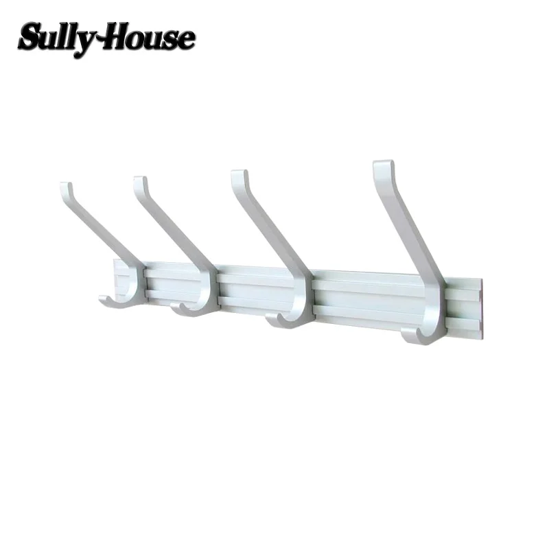 Sully House Space алюминиевая ванная комната 3-8 шт крючки для халатов настенные одежды