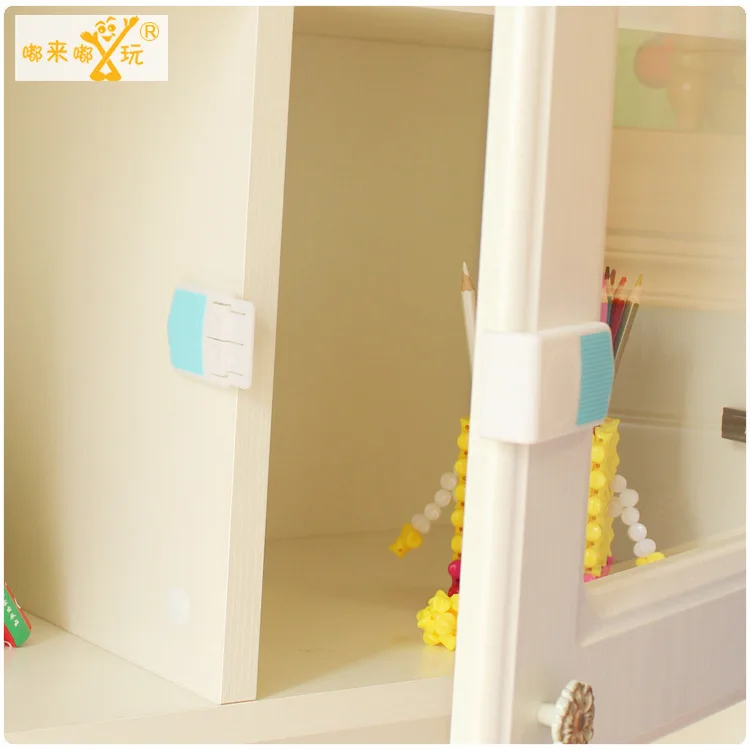 10 шт. Блокировка от детей Детские Детская безопасность Пластик замок двойной