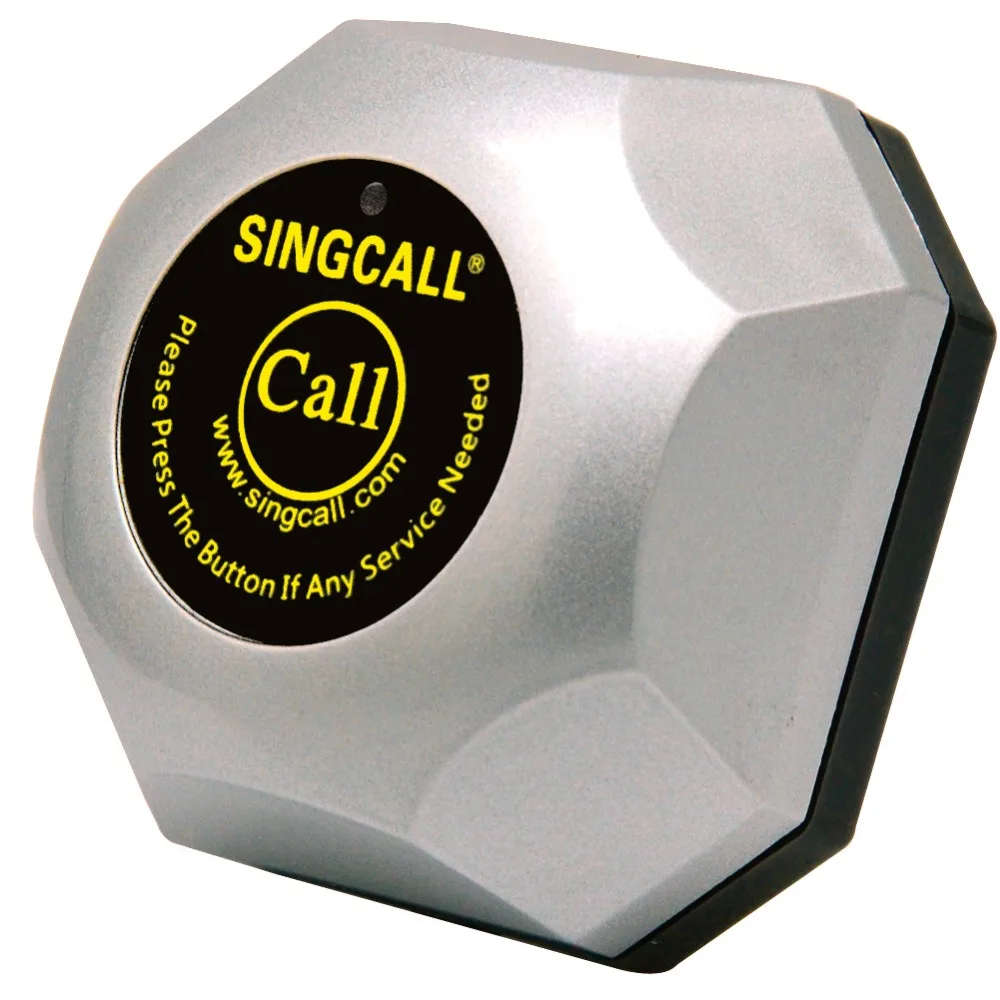 Беспроводная система вызова SINGCALL 5 пейджеров и 1 стационарный приемник|bell charm|bell