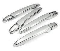 chrome 4 doors handle cover wo passenger side keyhole for 05 13 toyota tacoma toyota 07 11 camry