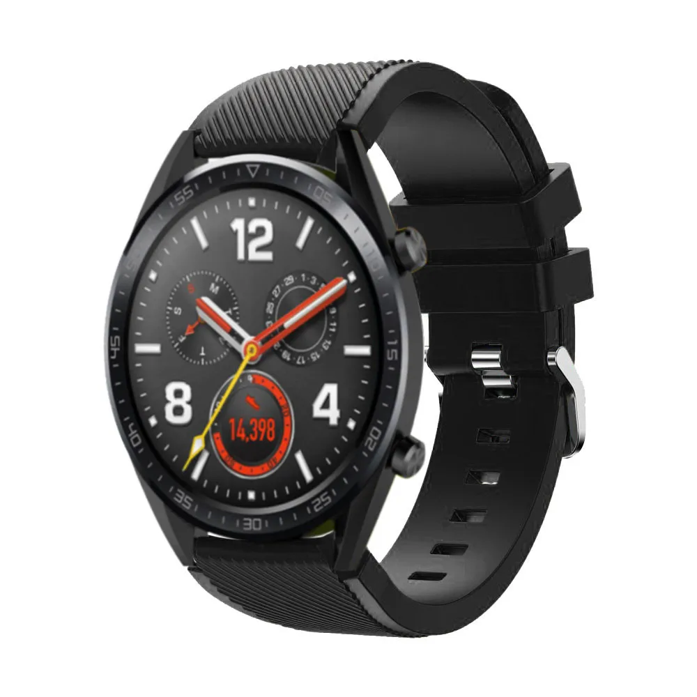 Ремешок силиконовый сменный для наручных часов Huawei Watch GT Модный повседневный
