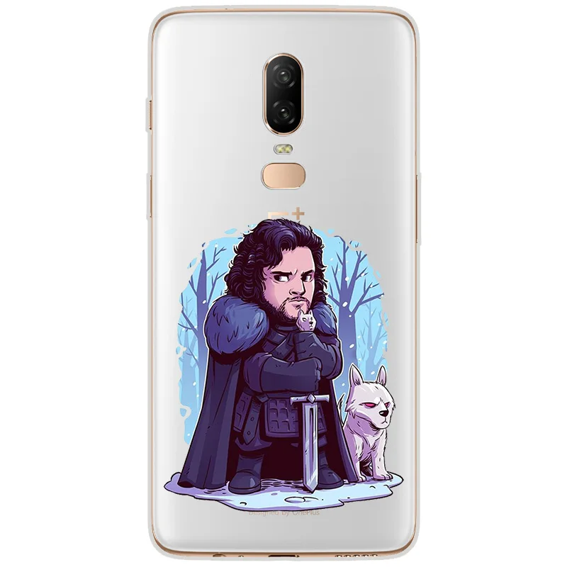 ciciber Cover For Oneplus 6T 5T Phone Cases 1+6T 1+5T Fundas Capa Coque Soft Silicone TPU Game Of Thrones Shell Capinha |