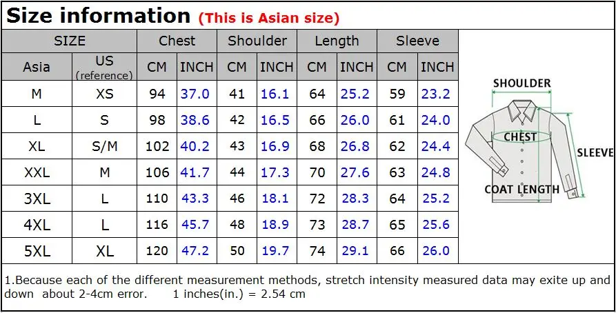 

Plus Size 5xl Solid Colors Men Jacket Spring Autumn Casual Male Coat Slim Fit Casaco Masculino Veste Homme Chaqueta Hombre