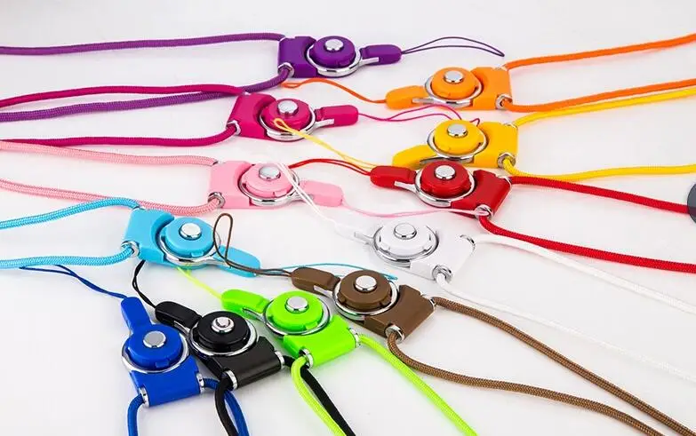100Pcs Fashion Cute Cartoon Silicone Universal Mobile Phone Lanyard Cords String Neck Strap S290 | Украшения и аксессуары