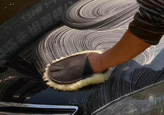 Super Mitt Microfiber Car Wash Gloves Washing Cleaning Anti Scratch car washer Household care brush | Автомобили и мотоциклы