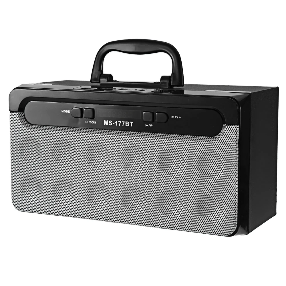 MS-177BT портативный высокой мощности выход мультимедиа FM беспроводной Bluetooth