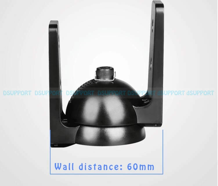 GU8 One Pair Zinc Alloy Universal Surround Speaker Wall Mount Bracket Rotating Hanger Loading 10kgs | Электроника