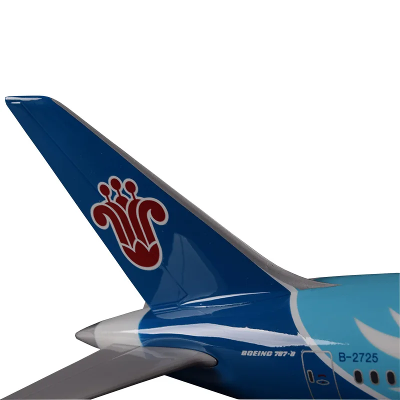 43 см полимерная модель самолета China South Airlines B787 Боинг 787 дыхательные пути аэробус