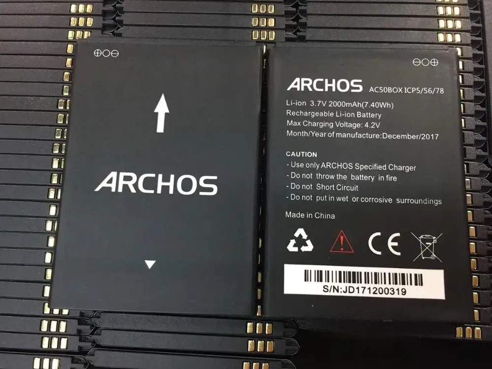 Аккумулятор для Archos AC50BOX 2000 мАч|battery 2000mah|batteries batteriesbattery battery |