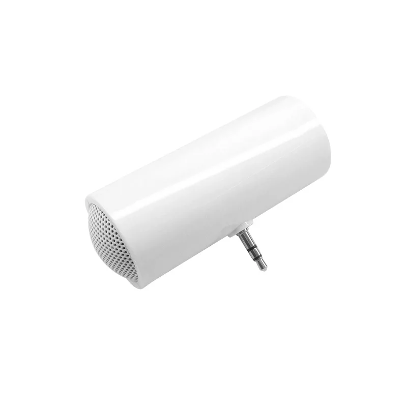 Белый Мини-динамик стерео 3,5 мм усилитель USB портативный для MP3 MP4 мобильного телефона планшета QJY99 - Цвет: Белый