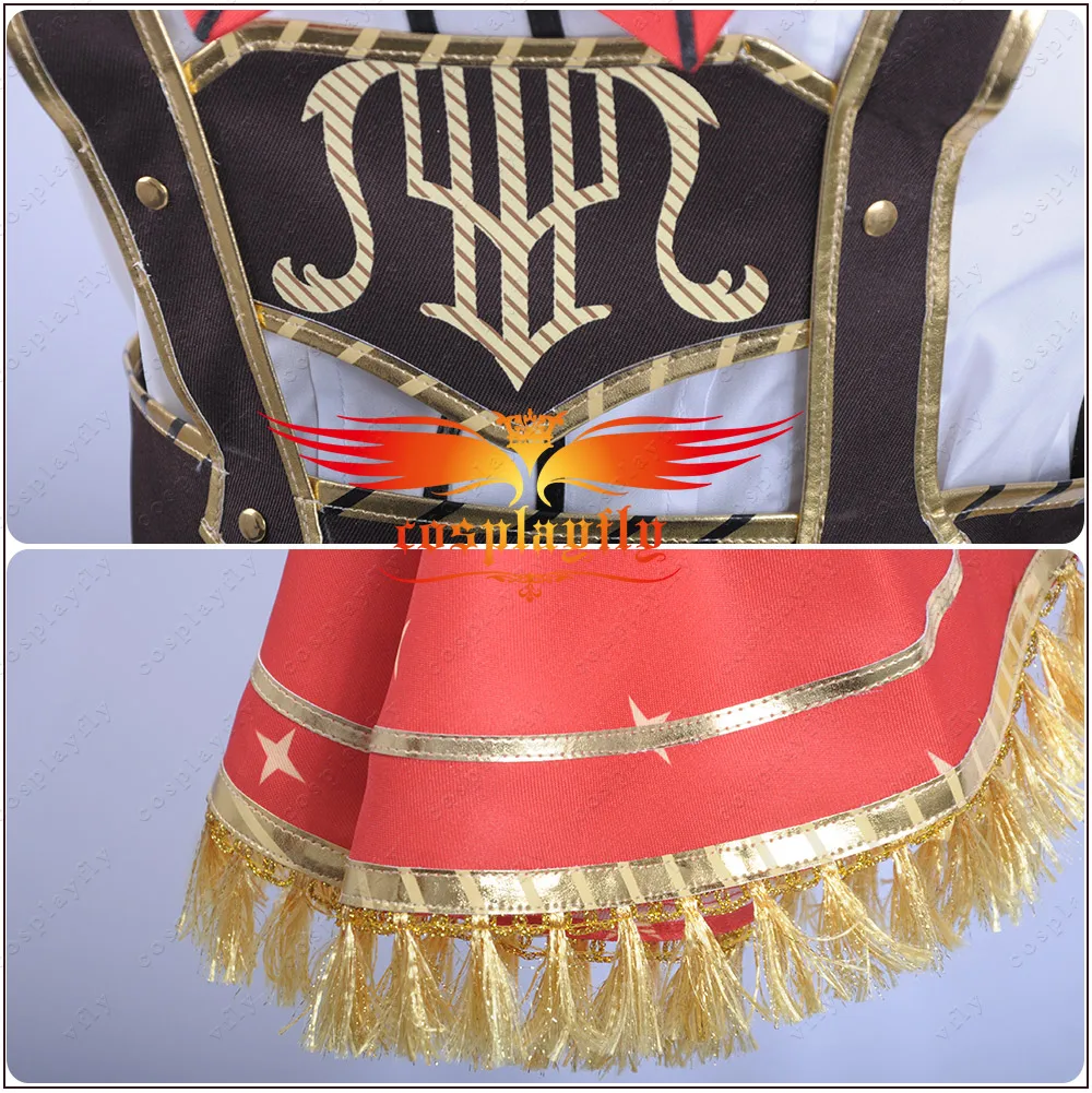 Игра LoveLive! Sunshine! Женский костюм для косплея Aqours Bremen Band Watanabe You комбинезон с