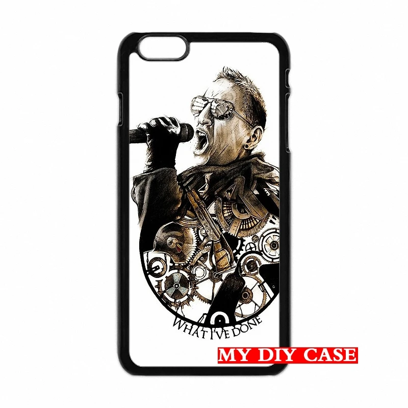 Поп-воздушными Linkin Park для iPhone SE 6 4S 5S 5c 66 s плюс Samsung s3 s4 s5 Note2 3 4 Note5 / милый кожи |