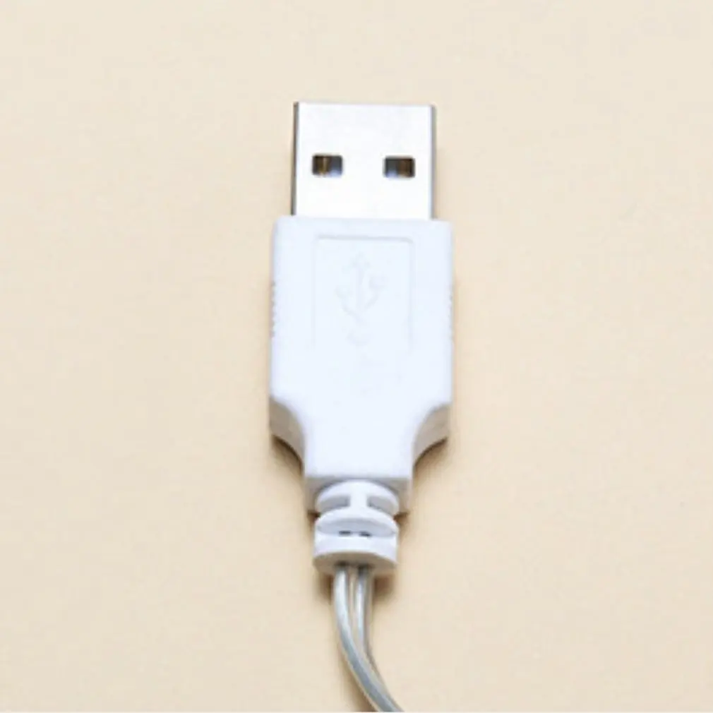 6/10 м USB Рождественский светодиодный светильник гирлянда Сказочный светильник s теплый белый/Красочный Снежинка елка Рождественский Декор для дома Прямая поставка