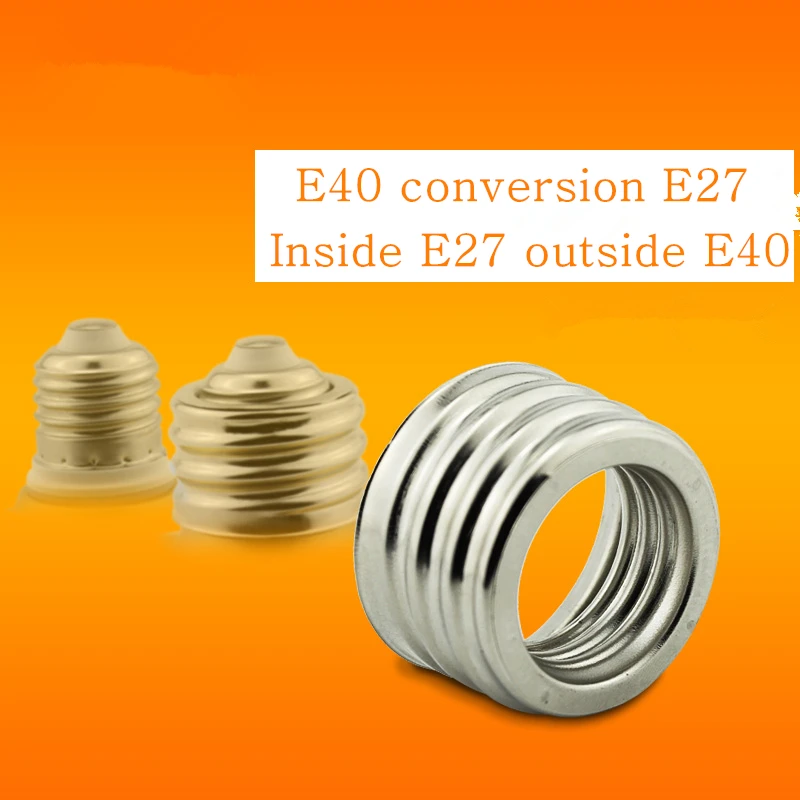 Конвертер E40 преобразования E27 внутри снаружи e27 гнездо фитинга | Лампы и