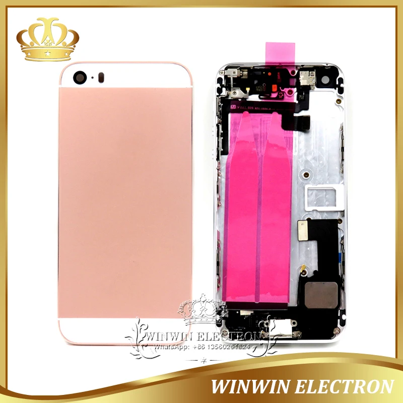 Замена корпуса для iphone 100% испытано высокое качество как SE задняя крышка средняя