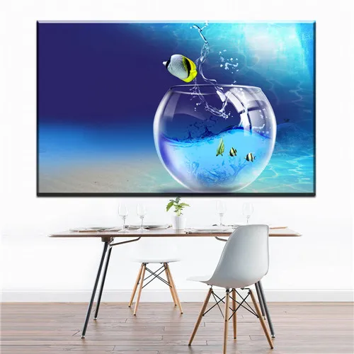 XX685 Koi Fish Wall Art китайская живопись Настенная живопись на холсте домашний декор Современная Настенная картина для гостиной - Цвет: XX680
