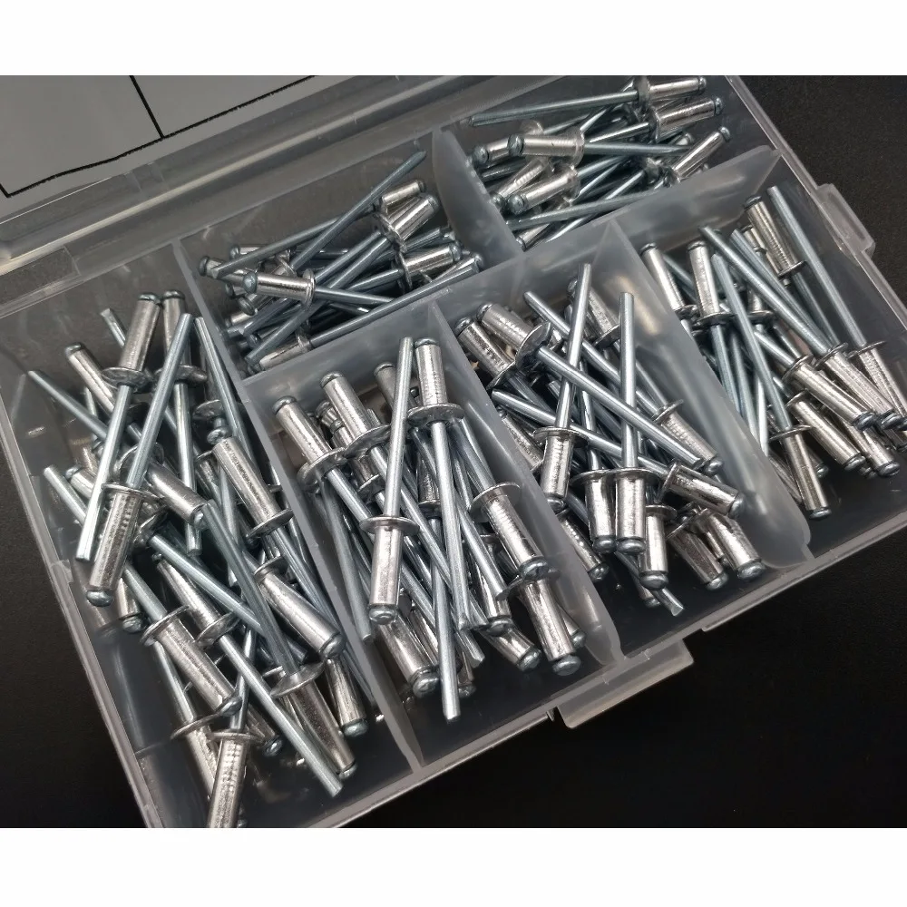 120pcs Nail Decoration Aluminium Blind Rivet Pop kits | Строительство и ремонт