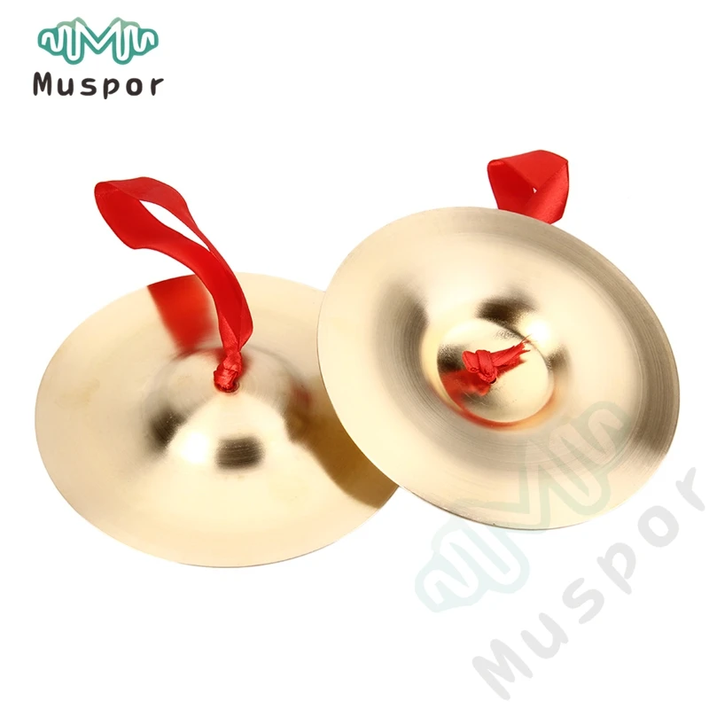 Медная тарелка ручные перкуссионные инструменты Orff Подарочные игрушки для детей