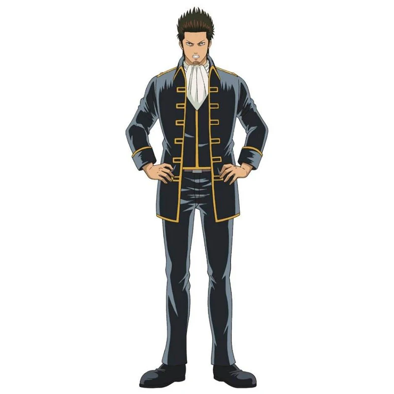 LCSP GINTAMA Shinsengumi Hijikata Toushirou Okita Sougo Косплей Костюм Одежда японское аниме Униформа