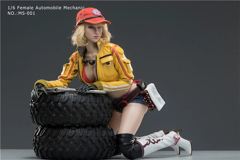 Коллекция 1/6, полный набор коллекционных фигурок, сексуальная модель для женщин и девушек, автомобильная механика, MS-001 модель с коробкой для поклонников, коллекционный подарок