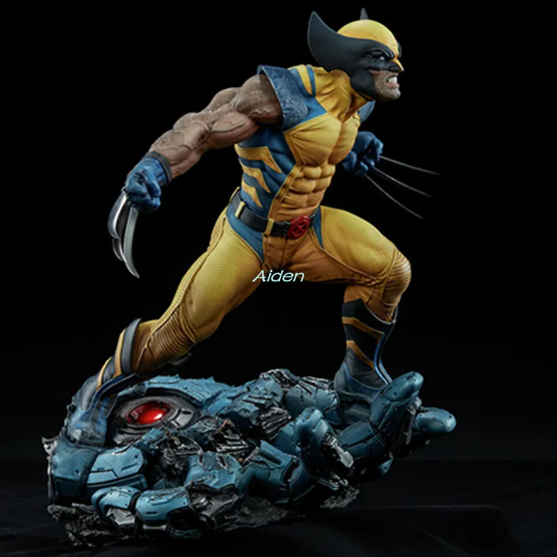 2" X-men статуя супергероя бюст Росомаха полная длина портрет PF Logan Howlett GK фигурка Коллекционная модель игрушки коробка B952