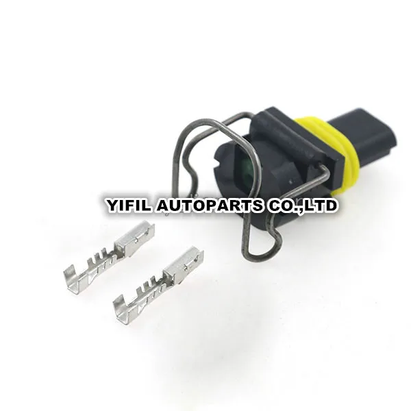 100 шт./лот 2 Pin/Way CAT 330D 336D крышка цилиндра двигателя клапан камера впрыскиватель