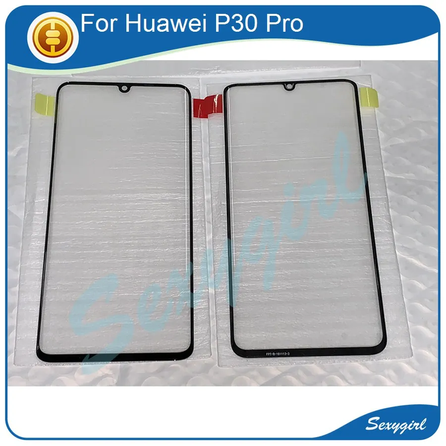 Для Huawei P30 Pro передний экран внешняя стеклянная сенсорная крышка панель объектив