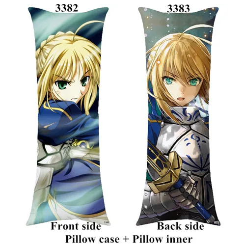 Длинная Подушка Fate Zero hugging включает внутреннюю подушку Altria Pendragon ReZero, Hajimeru Isekai Seikatsu, подушку для тела, настраиваемый подарок - Цвет: pillow