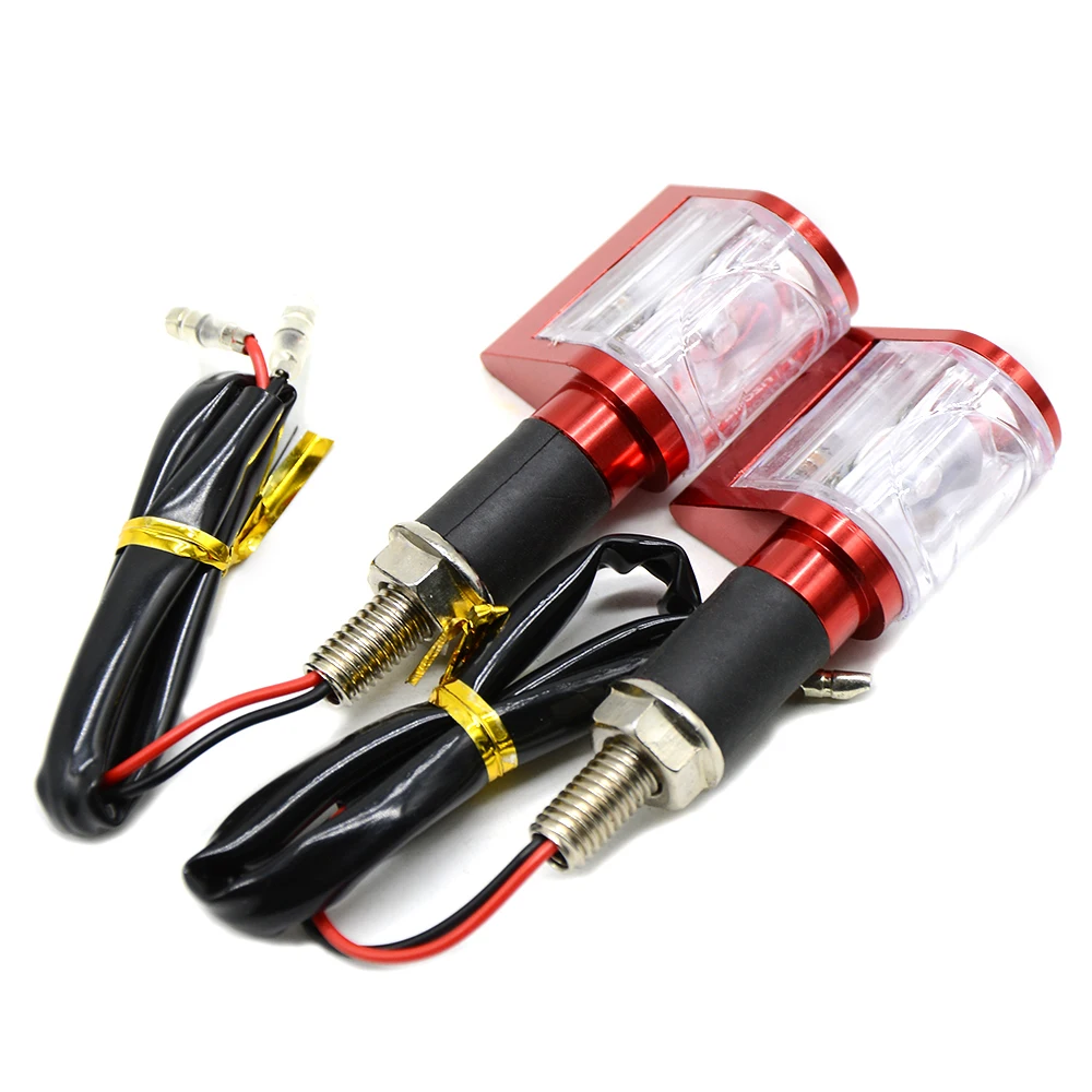 Universal Motorcycle LED Flexible Turn Signal Indicator Amber Light for YAMAHA TMAX 530 2012-2016 TMAX500 2008-2011 |