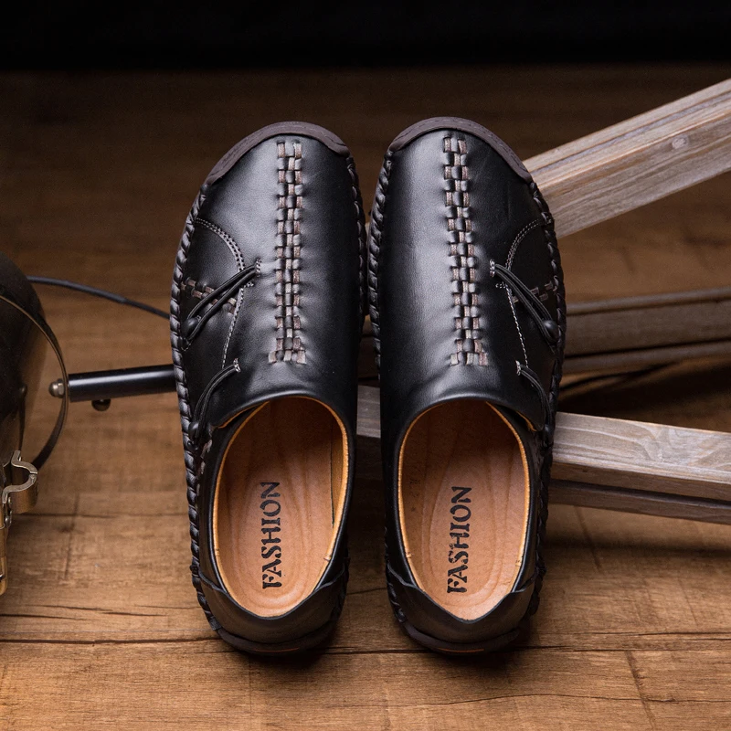 Fotwear/мужская кожаная повседневная обувь Классическая Кожаная коллекция сезон