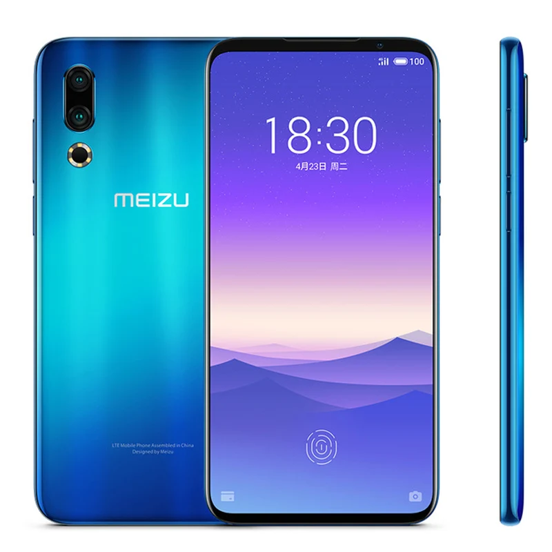 Meizu 16s 4G LTE 6 ГБ 128 Восьмиядерный процессор Snapdragon 855 2 дюйма 2232x1080p 48mp 20mp двойная